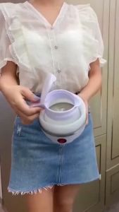 Foldable And Portable Teapot Water Heater 0.6L 600W 110/220V Electric Kettle For Travel And Home Tea Pot Water Kettle Silica Gel