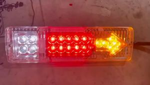 2pcs LED Truck Tail Light Durable Waterproof Taillight For Truck Trailer ATV Caravan Rear Brake Light Stop Reverse Lamp