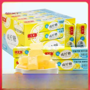 น้ำตาลมะนาวเค็ม 43 กรัม รสส้ม น้ำตาลเค็มมะนาว รสส้ม น้ำแข็ง ช่วยให้คอชุ่มชื้น ขนมหวาน ขนมจีบ ขนมหวาน ขนมจีบ