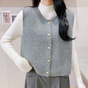 LUQIAN | Thickened Sleeveless Vest for Autumn Winter Innerwear