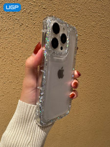 2025 New  17Promax Compatible Luxury Diamond Embedded Silicone Phone Case Full Cover Shockproof Female Special Edition