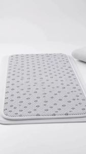 Potdemiel | Snorlax Cute Smiling Face Print Doormat Anti-slip Absorbent Floor Mat for Home Entrance Bedroom Living Room Decor