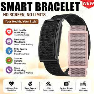 Không Có Màn Hình Đồng Hồ Thông Minh Theo Dõi Sức Khỏe Máy Đo Nhịp Tim Chống Nước Nhắc Cuộc Gọi Cho Nam Nữ Thể Thao Ngoài Trời Dây Đeo Tay HW12