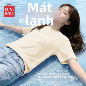 Miniso | Áo Thun Tay Ngắn Chống Khuẩn Hút Ẩm Mát Mẻ Cho Mùa Hè