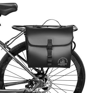 10L Bicycle Handlebar Bag Quick Release For Brompton Folding Bike Cycling Equipment Large-Capacity Rear Seat Bag