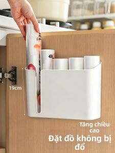 Kệ Treo Tường Lưu Trữ Phim và Túi Không Cần Khoan