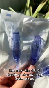 Đầu K.im Nano 12 36 Cấy Tảo Cấy Trắng Dùng Cho Máy DR Pen A1-A6 Trong Thẩm Mỹ Viện