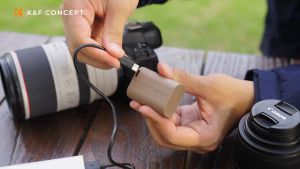 K&F Concept for Canon LP-E6NH lion battery Canon EOS R7 R5 EOS 90D camera battery