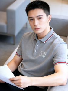 HUOYANDING | Custom Logo Business Polo Shirt