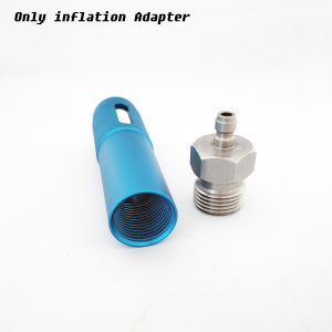 Reusable 12g CO2 Cartridge Refill Adapter 12g Unthread CO₂ Cylinder 304 Stainless Steel 500+ Uses for Air/Soda/Pneumatic/Tire
