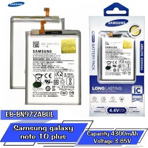 baterai Samsung ORIGINAL Note 10 plus/EB-BN972ABUL/Battery batre