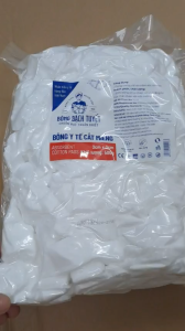 Bông Gòn Cắt Sẵn Bạch Tuyết 3×3cm - Bông Dùng Trong Nha Khoa