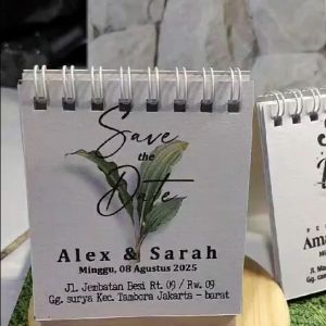 Souvenir Kalender Custom untuk Acara Penting