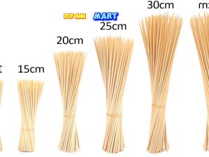 Que Xiên Tre Tăm Xiên [500g 1kg ] Dài 30cm 28cm 24cm 20cm 15cm Nướng Thịt Xúc Xích Khoai Tây Lốc Xoáy