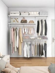 Metal Wardrobe For Master Bedroom Closet Customizable Walk-in