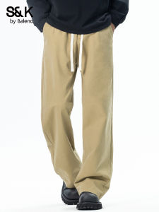 BALENO | American Retro Casual Mens Trousers Loose Straight