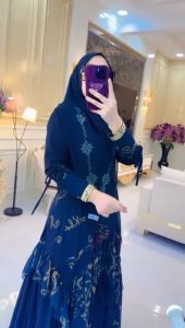 Labinka Syar’i Vol 6 By Soekha Hijab Gamis Syari Set Khimar Premium Ceruty Digital Printing