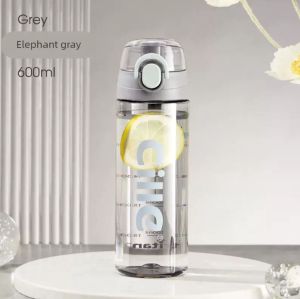 👍READY STOCK👍 Cille Tritan Water Bottle BPA Free Leak-proof High Quality Botol Air with Rubber Strap 600ml