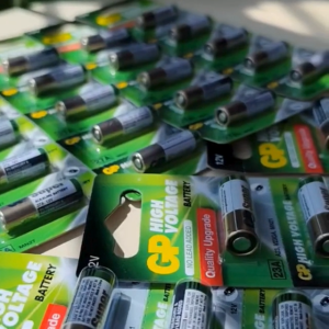 GP Super 23A 27A 12V Alkaline Battery High Voltage for Remote Control Car Key Doorbell Alarm [5Pcs]
