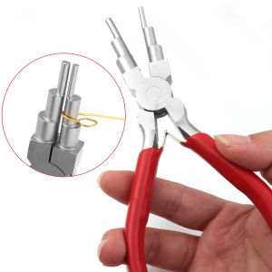 1Pc Jewelry Pliers Round Nose Needle Nose Pliers For 3-10mm Rings DIY Wire Looper Jewelry Bail Plier Beading Jewelry Making Tool