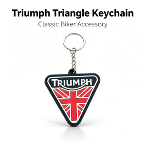 Triumph | For Triumph Motorcycle KeyChain Triumph logo Phone Lanyard Durable Key Strap Rubber Motorcycle Keyring