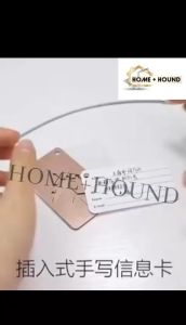 HOME + HOUND 1pcs Aluminum Alloy Waterproof Luggage Tag Travel Suitcase Bag Name Address Label Travel Accessories