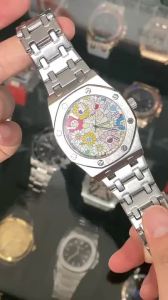 [JIAERTE watch] Customised watches Color oak AP waterproof well-known brand fashion trend colorful mens watch