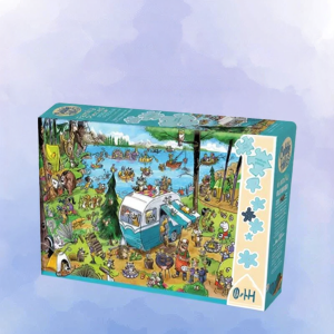 Cobble Hill | Adult Outdoor Camping Decorative Puzzle 350 Pieces