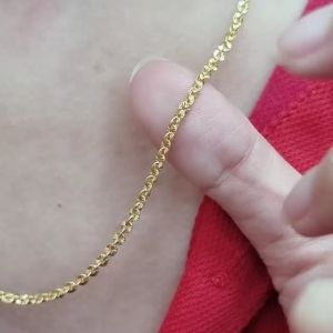 JIN JING RANTAI LEHER DESIGN PO LO EMAS 916 TULEN 2g-6g