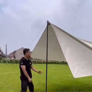 Camping Tent Poles 200cm/240cm (2pcs) Outdoor Foldable Tarp Poles Tent Support Stick 天幕