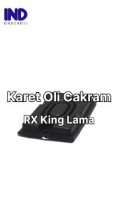 Karet-Seal Tutup-Penutup Oli Cakram-Master Rem Atas Yamaha RX King-K-RXKing-RXK Lama-Old