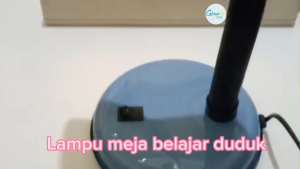 Lampu Belajar Meja Belajar Duduk Leher Fleksibel Flexible plus Switch On Off