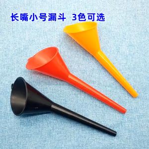 Car Long Stem Funnel Gasoline Oil Fuel Filling Tools Anti-splash Plastic Oil Funnel Motorcycle Refueling Tools