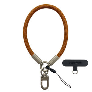 Ousuman New Arrival Original Mobile Phone Lanyard for Apple Iphone15pro Titanium Primary Color Classy Female Satchel Phone Lanyard Camera Earphone Sleeves Anti-Separation Rope Wrist Rope Wrist Strap Keychain Neutral