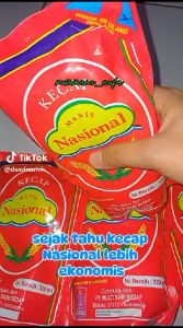 KECAP MANIS NASIONAL 220 ml PACK PER 4 PCS FANTASIA DENGAN PAKING AMAN