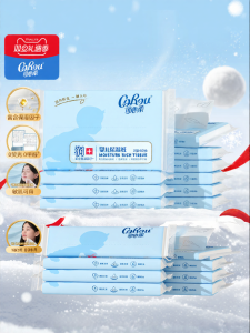COROU | Moisturizing Soft Baby Tissues 40 Sheets 10 Packs