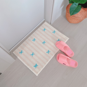 VIKAMA Korean-Style Minimalist Cute Carpet Home Entrance Door Mat Small Carpet For The Entrance Hall Bathroom Door Carpet