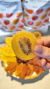 Mr.Squirrel Ready to Eat Mixed Dried Fruits 5-in-1 (Dried Strawberry Mango KiwiFruit Apricot Peach) Healthy Snack