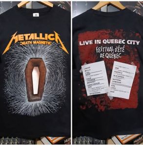 kaos band METALLICA Death Magnetic black