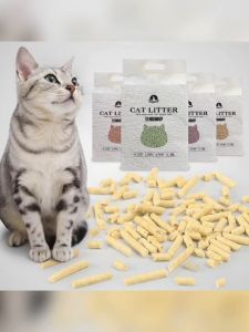 12L Tofu Cat Litter Bentonite cat litter Mixed cat litter Sand Food Grade Plant Tofu Residue Made