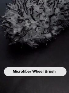 Car Tire Cleanning Brush Auto Rim Scrubber Wheel Brush Cleaner Dust Remover