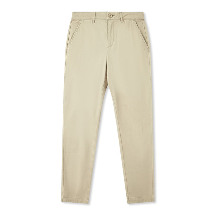 Bossini khaki denim trousers, Women's Fashion, Bottoms, Other Bottoms on  Carousell