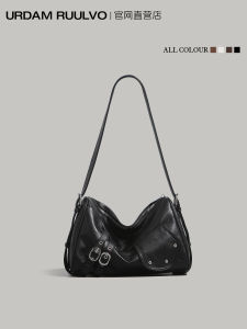 UR Fashionable Pillow Bag Womens Single Shoulder Crossbody Bag Versatile Underarm Bag 2025 New Style Outdoor Functional Wind