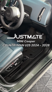 JUSTMATE MINI พรมปูพื้นรถยนต์ COUNTRYMAN U25 2024 - 2028