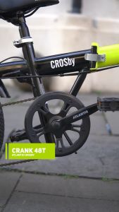 Sepeda Atlantis Crosby + Bagasi Sepeda Lipat Sepeda Dewasa dan Anak