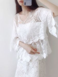 Spring 2025 Korean Style Fresh V-neck Bell Sleeve Hook Embroidery Short Knitted Top: Fairy Atmosphere Covering Women's Clothes\\n\\n Introduction to Spring Fresh Women's Clothing\\n\\nThe world of fashion has always been influenced by diverse cultures, and Korean style has become increasingly popular in recent years. As we welcome spring 2025, the fresh, vibrant, and feminine aesthetic of Korean style knitted tops continues to captivate women around the globe. This article will guide you through the selection, styling, and care of the perfect short sleeve hook embroidery top – the V-neck bell sleeve top.\\n\\n What Makes Korean Style Knitted Tops Popular?\\n\\nKorean style knitted tops have gained popularity due to their unique design elements and comfortable fit. The blend of traditional Korean patterns and modern trends creates a distinct look that resonates with women worldwide. Additionally, the use of high-quality materials ensures durability and longevity.\\n\\n How to Choose the Perfect Short Sleeve Hook Embroidery Top\\n\\nWhen selecting a short sleeve hook embroidery top, consider the following factors:\\n\\n- **Fit**: Opt for a top that fits well and complements your body shape.\\n- **Color**: Choose a color that flatters your skin tone and suits your personal style.\\n- **Pattern**: Select a pattern that reflects your personality and enhances your overall look.\\n- **Quality**: Invest in a top made from high-quality materials for a longer-lasting garment.\\n\\n The Magic of Fairy Atmosphere Covering Tops\\n\\nThe V-neck bell sleeve top exudes a magical, fairy-like atmosphere that adds charm and elegance to any outfit. Its delicate hook embroidery and soft fabric create a dreamy, ethereal look that can elevate your spring wardrobe.\\n\\n How to Style Your V-neck Bell Sleeve Top\\n\\nThe versatility of the V-neck bell sleeve top allows for endless styling possibilities. Here are some ideas to inspire your spring wardrobe:\\n\\n Matching with Denim Jeans\\n\\nPair your top with classic denim jeans for a casual, yet stylish look. Opt for a light wash or dark wash depending on your preference, and add a pair of sneakers or ankle boots for a comfortable finish.\\n\\n Pairing with Maxi Skirts\\n\\nCreate a feminine and elegant outfit by pairing your top with a maxi skirt. Choose a flowy skirt in a complementary color or pattern to enhance the overall look. Add a pair of sandals or heels to complete the ensemble.\\n\\n Mixing with Layered Outfits\\n\\nLayer your top with a cardigan or blazer for added warmth and style. This look works well for cooler spring days or indoor events. Add a pair of ankle boots or loafers for a polished finish.\\n\\n Caring for Your New Spring Fresh Women's Clothing\\n\\nTo ensure your V-neck bell sleeve top remains in excellent condition, follow these care tips:\\n\\n Proper Washing Techniques\\n\\nWash your top in cold water using a gentle detergent. Avoid using bleach or harsh chemicals that may damage the fabric. Hang dry or tumble dry on low heat to prevent shrinkage.\\n\\n Storage Tips for Longevity\\n\\nStore your top in a cool, dry place away from direct sunlight. Fold the top gently and avoid hanging it to prevent stretching or misshaping.\\n\\n Handling Stains and Damage\\n\\nIf your top becomes stained, treat the stain immediately using a mild stain remover. For minor damage, such as loose threads, carefully remove them with scissors. If the damage is more severe, consider taking the top to a professional tailor for repair.\"