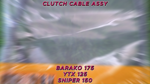 CLUTCH CABLE ASSY BARAKO 175/YTX 125/SNIPER 150