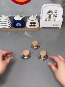 Anti-scald Solid Wood Pot Lid Handle