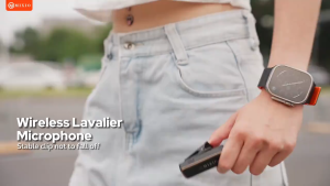 MIXIO A1 Microphone Wireless Mic clip on Live Lavalier