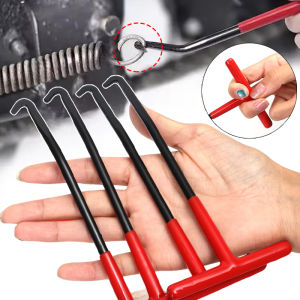 Motorcycle Exhaust Spring Hook Universal T Shaped Handle Exhaust Pipe Spring Puller Installer Hooks Removal Repair Tool